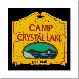Camp Crystal Lake Posters and Art
